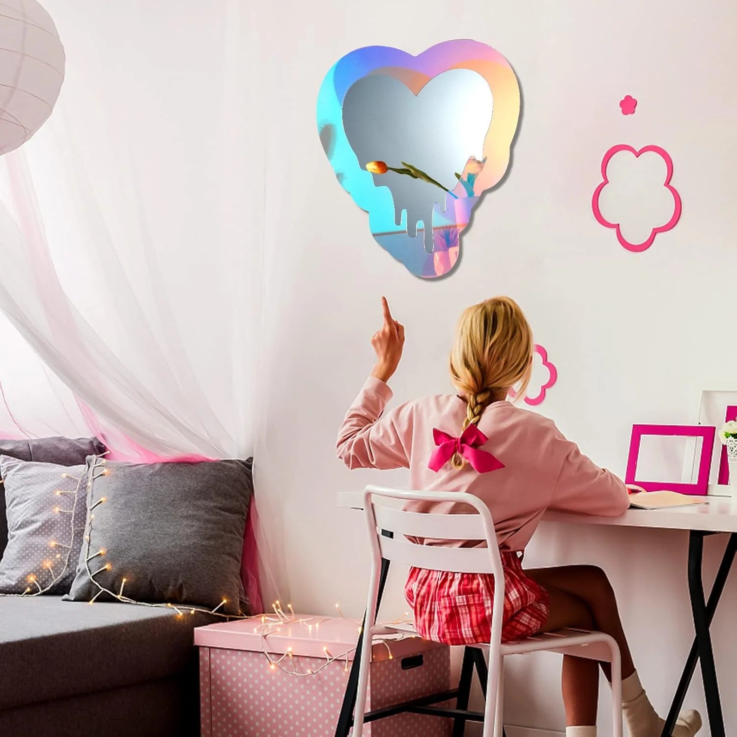 Aesthetic Room Decorating mirror