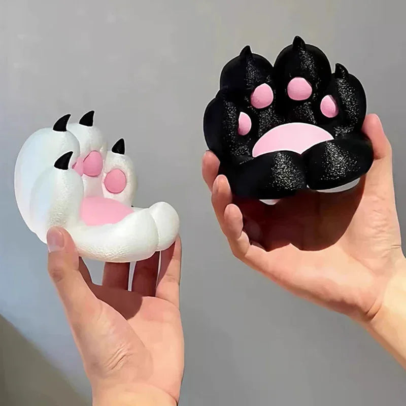 1PC 3D Printed Cute Cartoon Cat Claw Mobile Phone Holder Desktop Small Ornaments Creative Home Decor
